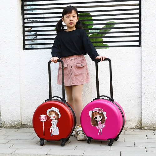 Мультяшный детский чемодан подходит для мужчин и женщин, делается под заказ, с печатью вашего логотипа, 18 дюймов