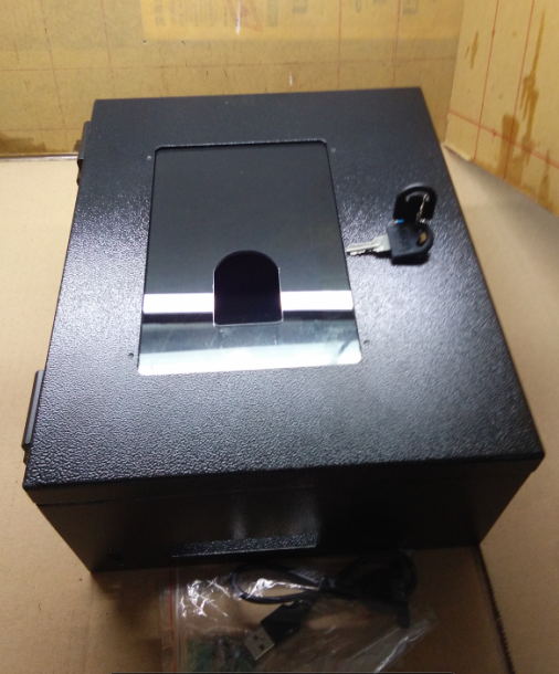 Central control iface3 fingerprint access control machine attendance machine protective shell cover punch card machine protective cover metal box