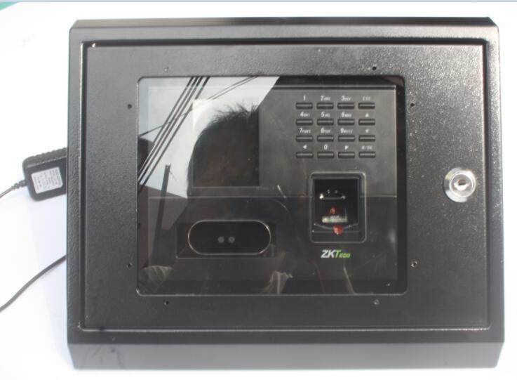 IF828 Q102 B51 Face attendance machine Fingerprint punch metal machine protection box
