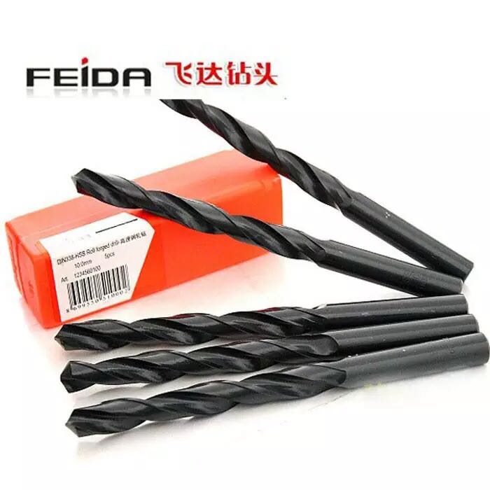 Jiangsu Feida 6542 straight handle twist drill bit 5 4 5 8 6 0 6 2 6 5 6 8 7 7 hot sale