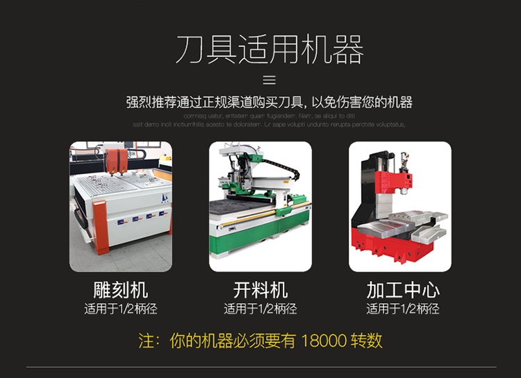 Chuanmu lưỡi cắt TCT dao cắt rãnh sâu 1/2 chế biến gỗ chuyên nghiệp lưỡi dao cắt thẳng dao phay 23T006 lưỡi cưa cắt sắt