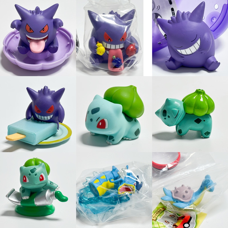 【Pre-Owned】Pokémon Capsule Toy Gengar Squirtle Bulbasaur Gyarados Charizard in Stock