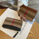Fashion retro plaid coin purse for women 2025