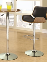 European fashion solid wood bar chair retro bar stool lift bar chair creative front desk simple high stool