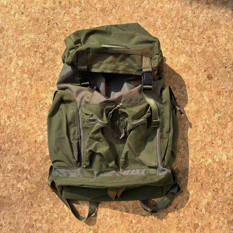 Japanese-Style Backpack Outdoor Camping Backpack Hiking Bag Travel Bag Mountain-Style Functional Pocket Bag Retro Literary Bag
