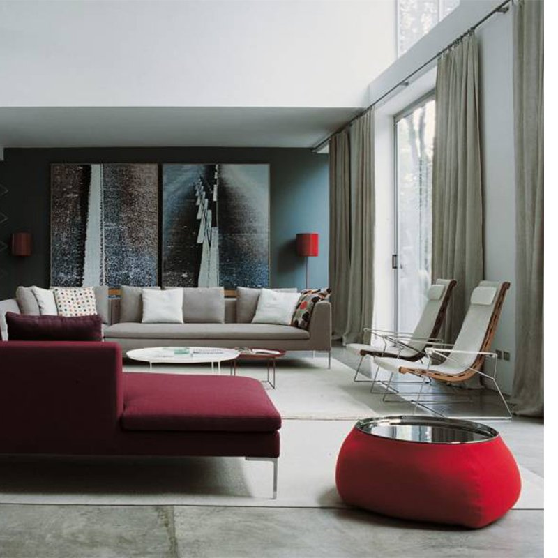 Nordic creative personality mini solid wood leisure multi-functional storage simple modern round coffee table small apartment home