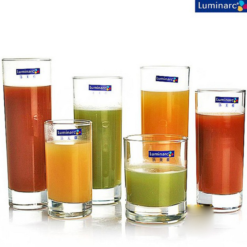 Bow and arrow Le Mei Yaislang straight body Colin high tube water cup juice transparent customizable logo