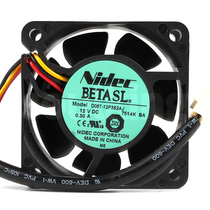 NIDEC 6025 DC12V 0 30A converter fan D06T-12P3S2AJ LED fan