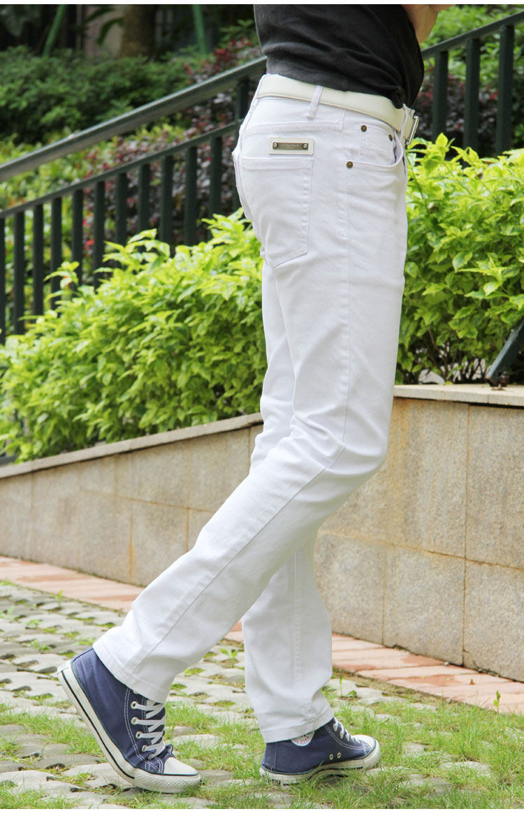 Jeans pour jeunesse droite en vrac en coton pour Quatre saisons - Ref 1481811 Image 11