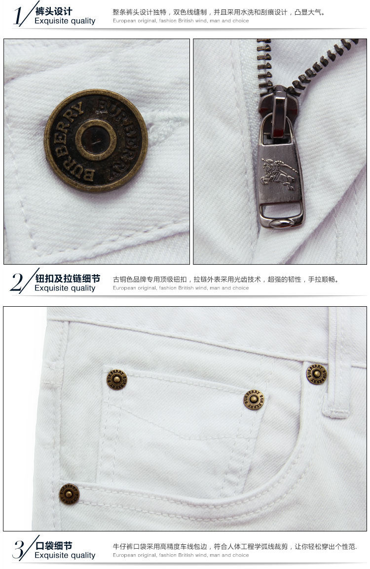 Jeans pour jeunesse droite en vrac en coton pour Quatre saisons - Ref 1481811 Image 20