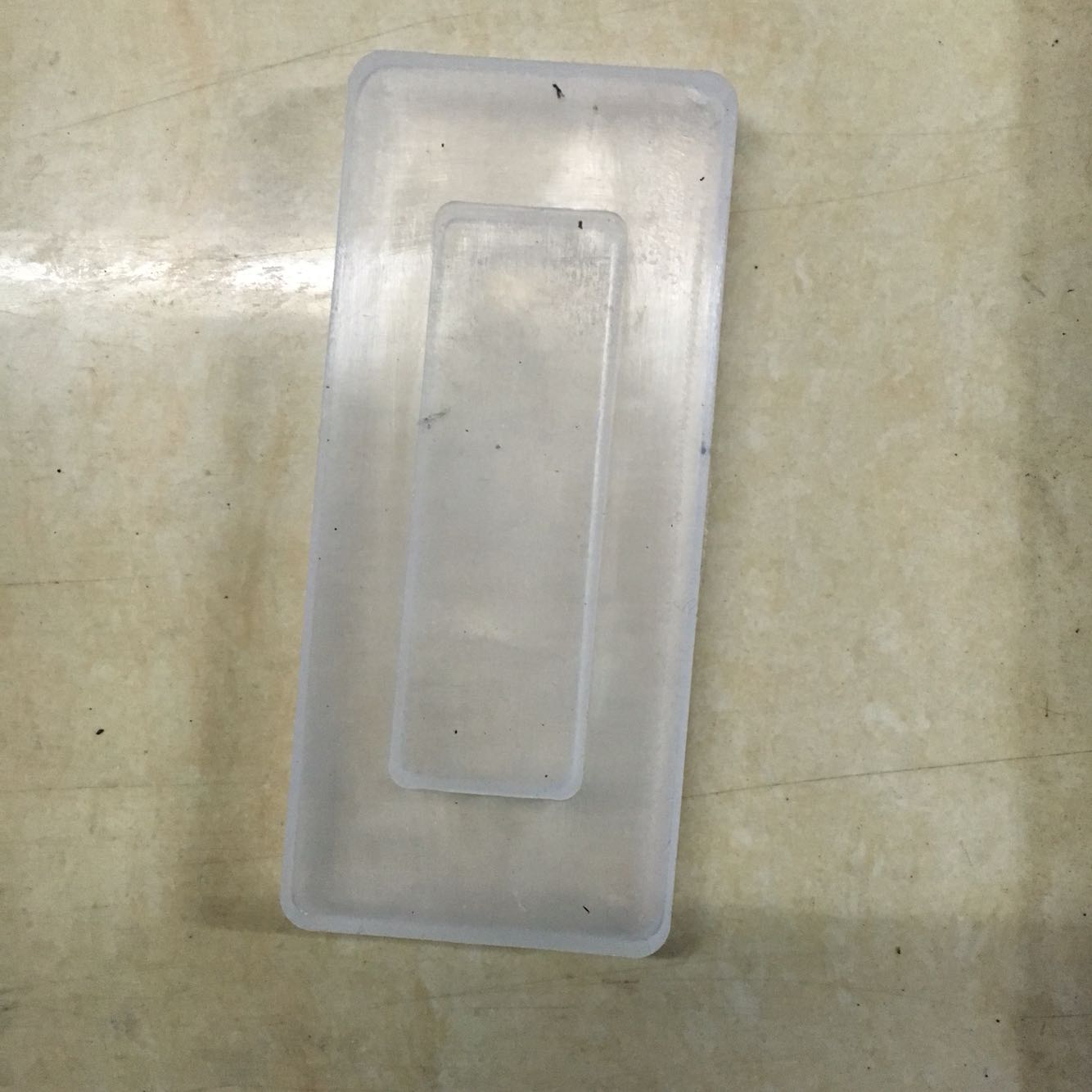 White Transparent Silicone Protective Cover Rubber Products Processing Manufacturer Supports Customized Rubber Products