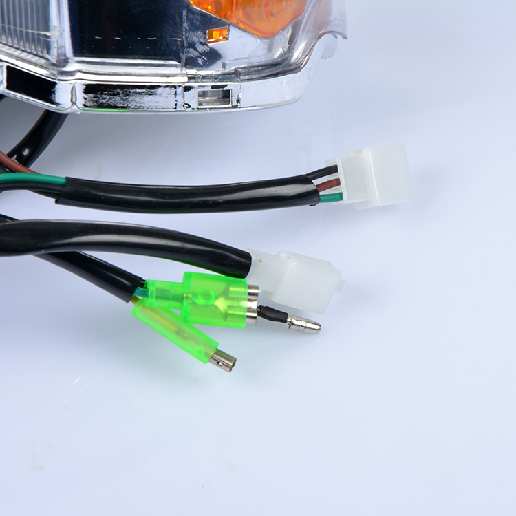 Lin Haiya Maha nguyên bản xe máy LYM110-2 đèn pha C8 đèn pha phía trước lắp ráp - Đèn xe máy giá đèn xe airblade