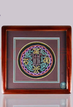 Hand embroidered home decoration painting mural ethnic style multi-size