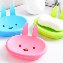 19 soap box wholesale soap box Korean version creative home drain double layer candy color soap box