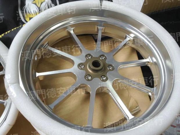 Đài Loan RPM rèn bánh xe trung tâm vòng thép 12 inch mười móng vuốt 10 móng mạnh chiến đấu Linhai Aurora phanh trước và sau - Vành xe máy vành inox xe máy