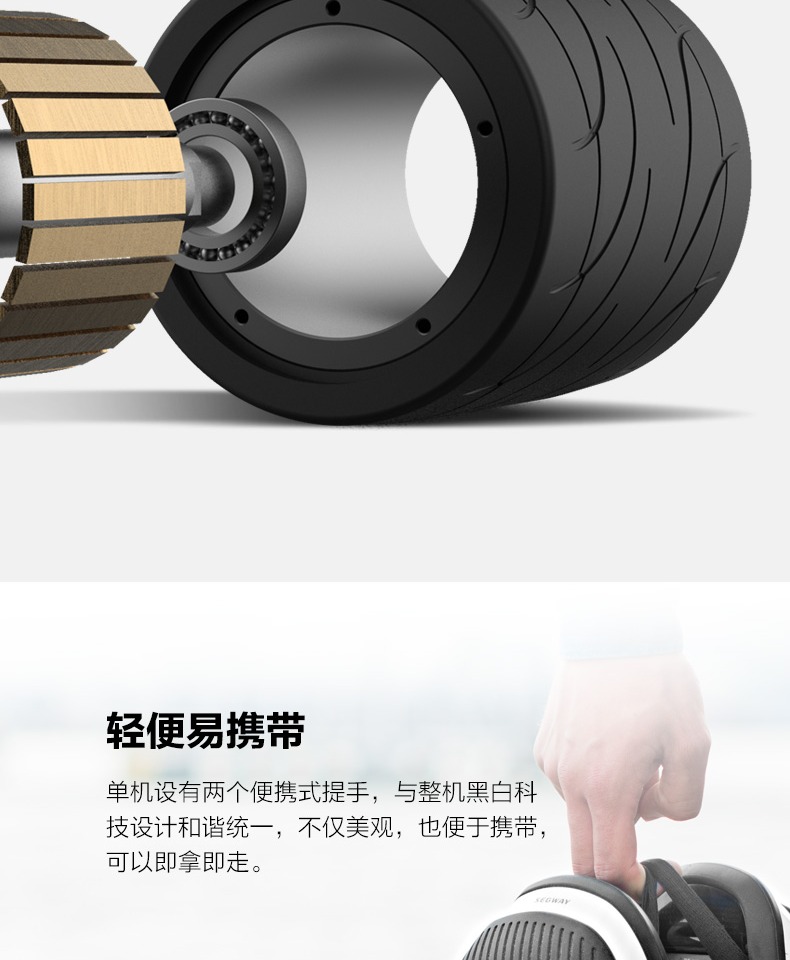 Segway Bánh xe cân bằng Segway Drift W1 Loại trò chơi tách loại 9 xe hai bánh cân bằng điện - Smart Scooter xe thăng bằng freya