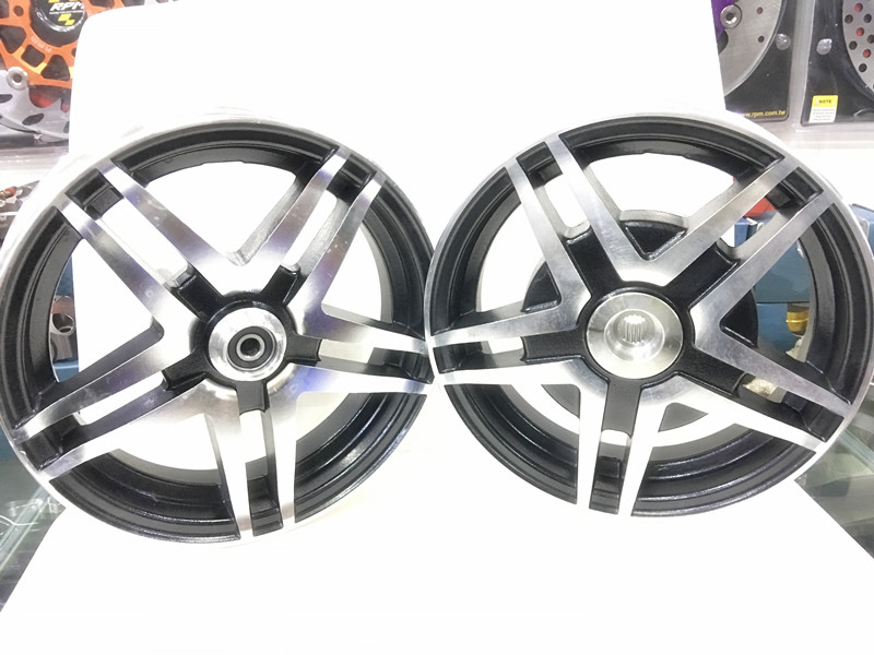 Jinli 110 bánh xe bánh xe vành thép vành Gwangyang Jinli Fengli GP110 sửa đổi các bộ phận không RPM - Vành xe máy niềng xe wave