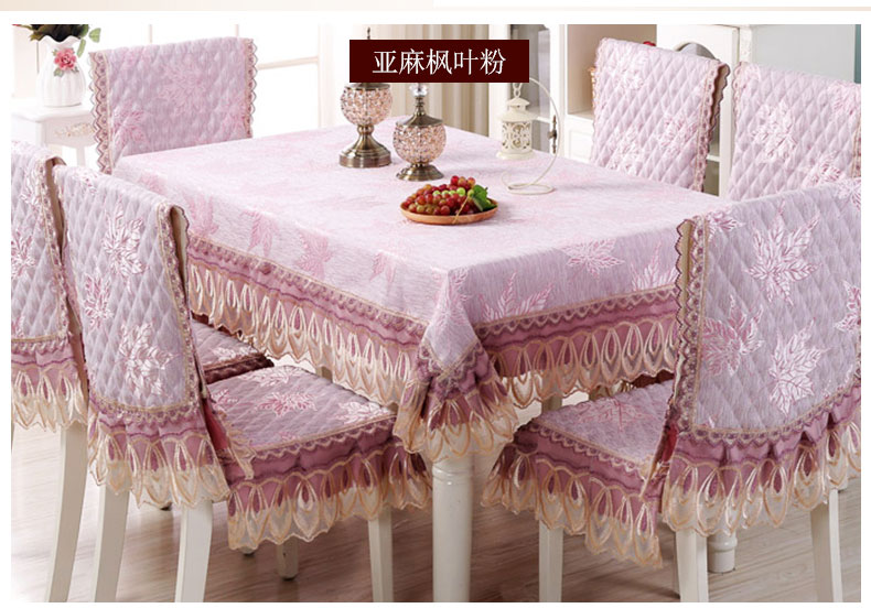 Khăn trải bàn bằng vải cotton và vải lanh Châu Âu khăn trải bàn sang trọng