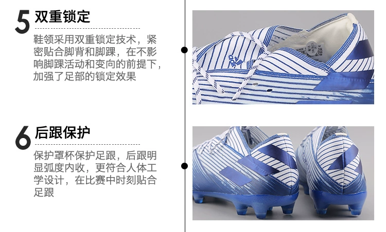 Giày bóng đá nam ADIDAS / Adidas NEMEZIZ 19.1 AG - Giày bóng đá