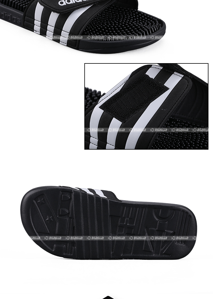 Adidas / Adidas chính hãng mới chống trượt mang dép thể thao nam thông thường 078260 dép nam gucci