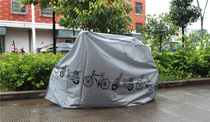 Bike anti-rain cover mountain bike dead flying car dust cover car clothes motorcycle scooter anti-grey hood car clothes