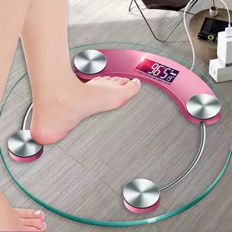 The larger version of the charging precision battery scale installed electronic scale weighing scale home body scale cute call durable slimming scale