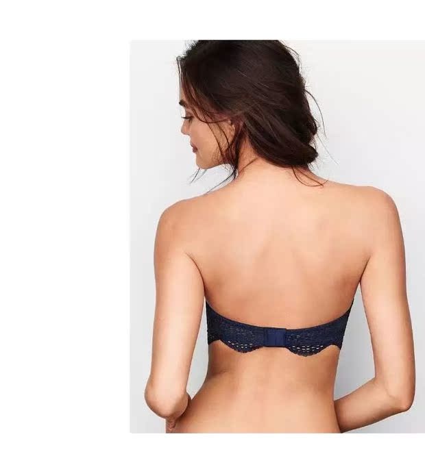 Một bên vai áo quây vô hình áo ngực mỏng ren ngực ngực ngực lớn ống nhỏ đồ lót nữ hàng đầu - Ống áo bra giá tốt