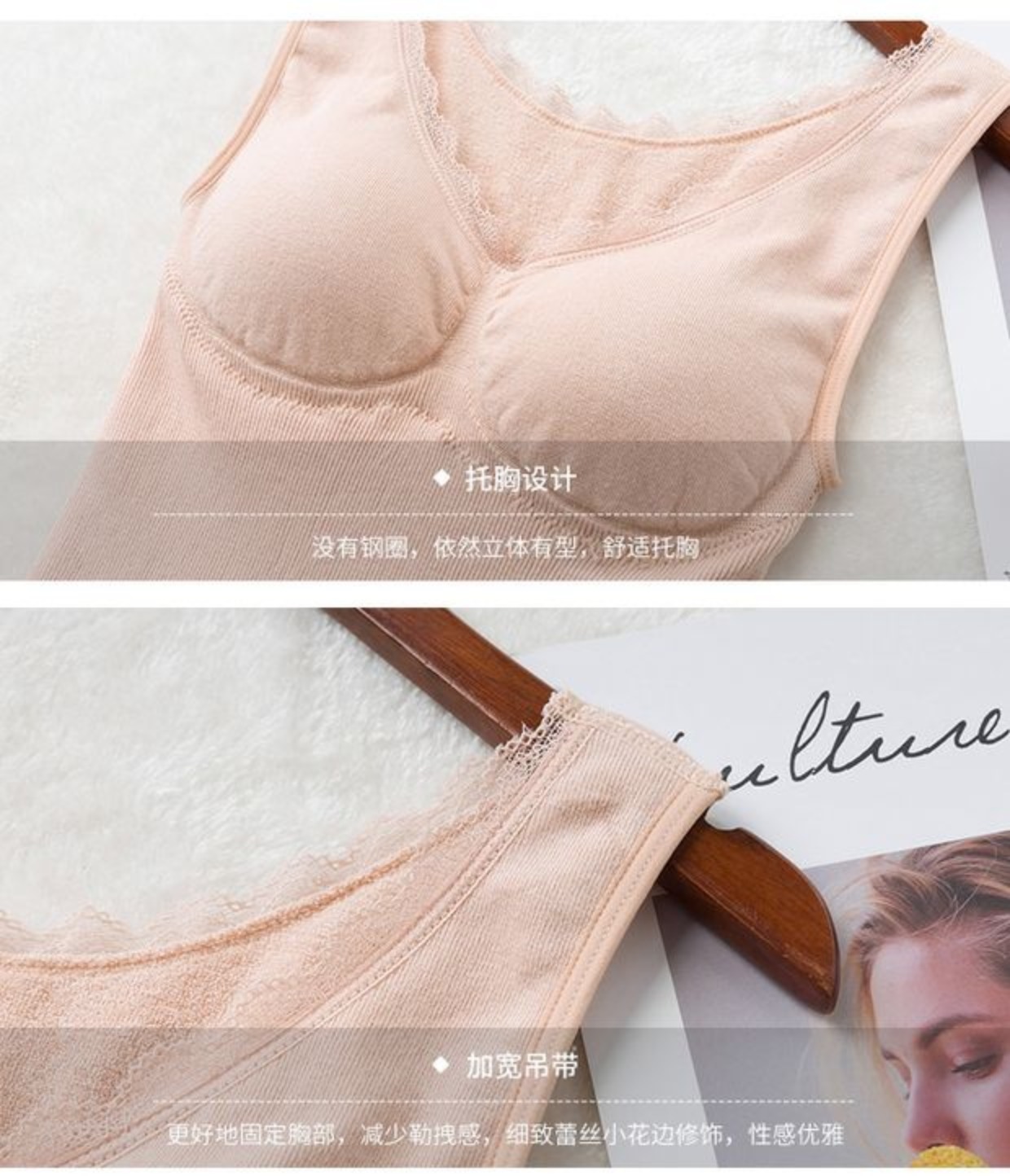 Áo ấm của phụ nữ áo dày cộng với cơ thể nhung cơ thể mùa đông bó sát với miếng đệm ngực từ mặc áo ngực tập hợp đồ lót quần áo giữ nhiệt nam