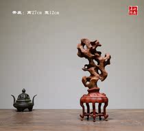 Taihu stone ornaments natural original stone ornaments Lingbi Stone original stone town house Feng Shui strange stone ornaments case head stone