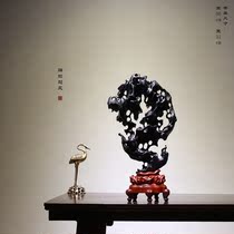 Extremely Pint Old Lake Stone Gonshi Lingi Stone Case Head Chi Stone Pendulum Piece Lingbi Boutique Original Natural Taihu Stone