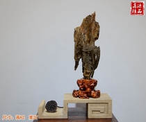 Wood mu hua yu ling long shi Lingbi stone Taihu stone feng ling shi stone ornaments