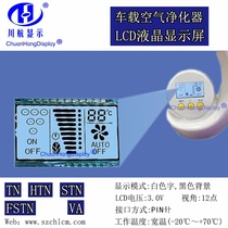 Custom on-board air purifier STN segment code screen LCD LCD screen pen section LCD screen grey white screen