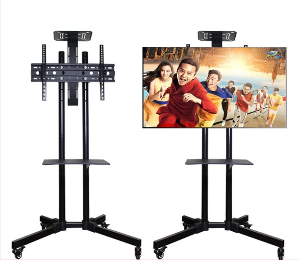 LCD TV Bracket Movable TV Bracket Floor Rotating Hanger Vertical Cart Universal TV Rack
