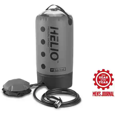 Nemo Helio outdoor camping riding beach swimming portable foot pressure pressure shower bag