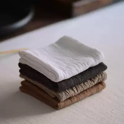 Longwo middot utensils] Cotton Jacquard tea towel clean square tea raising accessories