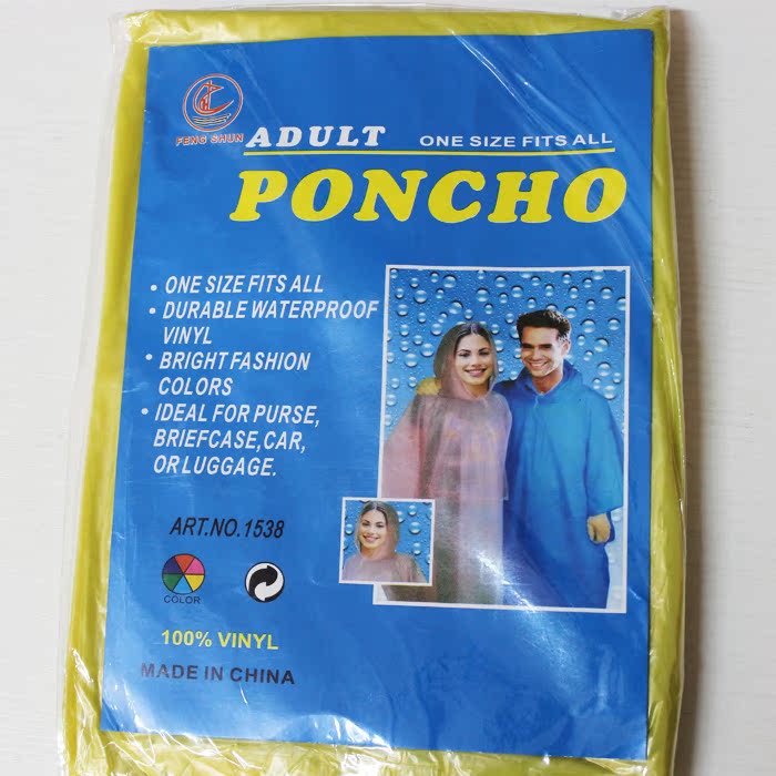 imperméable sport uniGenre PONCHO - Ref 493202 Image 4