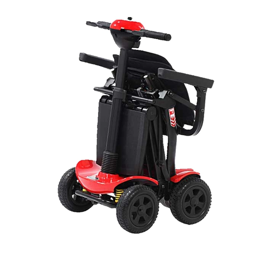 Складные импортные ходунки для пожилых людей на четырех колесах, портативные электрические литиевые батарейки, мопед, дистанционное управление