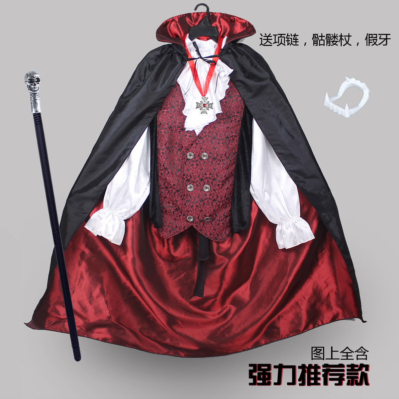 Halloween Adult and Child Vampire Deluxe Cape with Dentures Large Size Set Cape in Stock Quick Delivery Skull Halloween Adult and Child Vampire Deluxe Cape with Dentures Large Size Set Cape in Stock Quick Delivery Skull