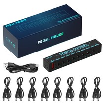 Effecter Power Supply Single Block Effectors Power 8-way Independent Noise Reduction Isolation power voltage Low noise Independent