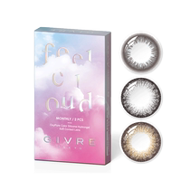 (Self-operated) Qifuli Silicone Hydrogel Color Contact Lenses Monthly Disposable 2 High Gloss High Oxygen Permeability Small Diameter Contact Lenses