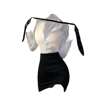 (Self-operated) OL Secretary Uniform Sexy Lingerie Sexy No-Take-Off Temptation 2023 New Pure Desire Pajamas Clothes Stockings