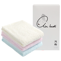 (Self-operated) airkaol40S maternal and child series thin soft towel hand towel pure cotton face towel 1 piece