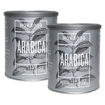 (Self-operated) Mokador Platinum 100% Arabica Coffee Powder Italian Espresso Imported from Italy 250*2