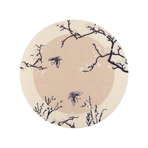 (Self-operated) 100% pure New Zealand wool carpet living room girls bedroom bedside carpet light luxury high-end