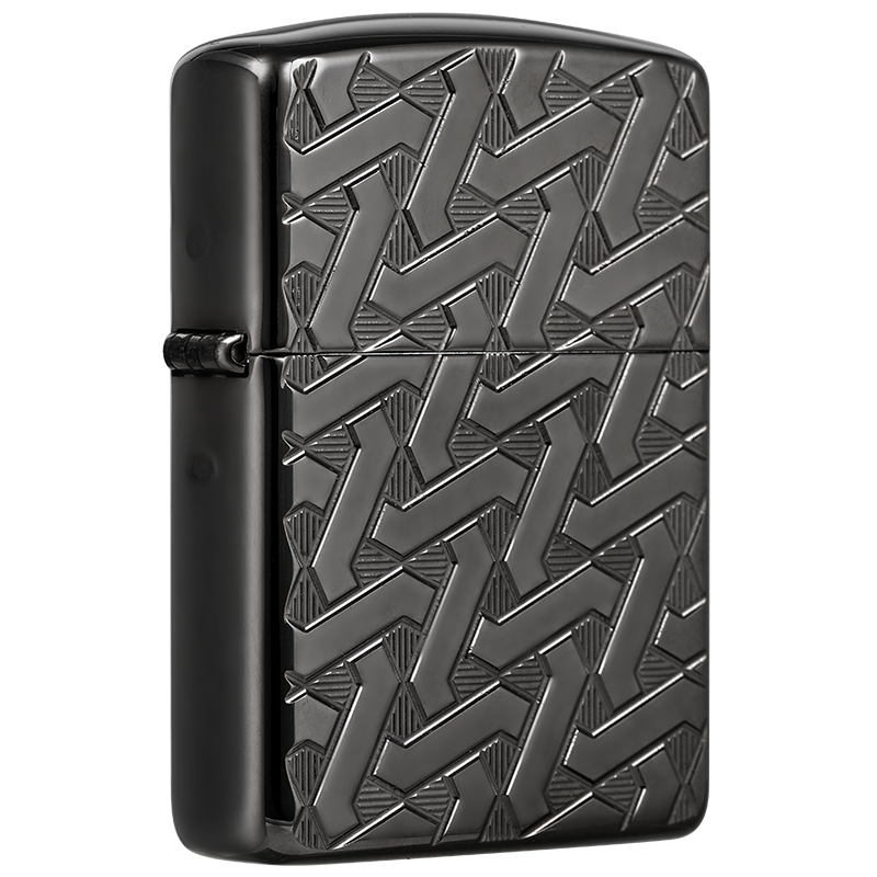 (self-employed) ZIPPO original dress lighter ZIPPO genuine men's lighter geometric weaving 49173-Taobao