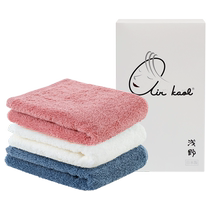 (Self-operated) airkaol20s father and son series thick fluffy towel thickened cotton face towel 1 square towel