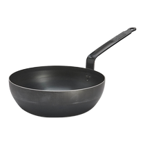 (Self-operated) debuyer imported iron pot non-stick frying pan uncoated stew frying pan household cooking pot light and thin