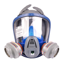 (Self-operated) Meisian gas mask full face mask special dust-proof fire-fighting poison mask for spray painting