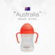 Australian bbox Children's sippy cup learning drink cup baby gravity ball anti-leak and anti-fall drink cup ຈອກ 240ml