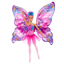 (Self-operated) Barbie Doll Dream Butterfly Dance Elf Fairy Tale World Joints Movable Girl Princess Toy